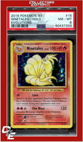 Evolutions 15 Ninetales Holo PSA 8
