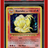 Evolutions 15 Ninetales Holo PSA 8