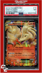 Generations 13 Ninetales EX PSA 7