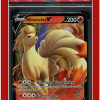 Rebel Clash 026 Ninetales V PSA 9