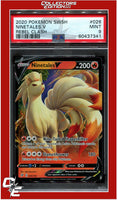 Rebel Clash 026 Ninetales V PSA 9
