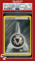 Call Of Legends 95 Metal Energy Crosshatch Holo League PSA 8
