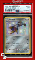 Hidden Fates SV31 Metang Holo PSA 9
