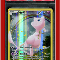 XY Black Star Promo XY110 Full Art Mew PSA 6