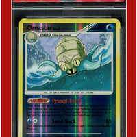 Majestic Dawn 26 Omastar Reverse Foil PSA 7