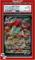 Vivid Voltage 021 Full Art Orbeetle Vmax PSA 10
