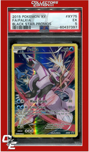 XY Black Star Promo XY75 Full Art Palkia PSA 5