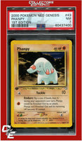 Neo Genesis 1st Edition 43 Phanpy PSA 7
