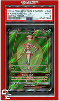 Ultra Prism 140 Full Art Pheromosa GX PSA 9
