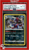 Darkness Ablaze 110 Hydreigon Reverse Foil Thank You Stamp PSA 8
