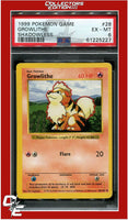 Base Set 28 Growlithe Shadowless PSA 6
