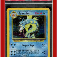 Base Set 6 Gyarados Holo PSA 6