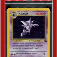 Fossil 6 Haunter Holo PSA 9