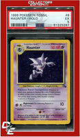 Fossil 6 Haunter Holo PSA 5
