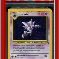 Fossil 6 Haunter Holo PSA 5