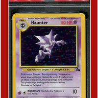 Fossil 6 Haunter Holo PSA 8