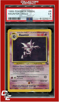 Fossil 6 Haunter Holo PSA 5
