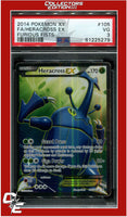 Furious Fists 105 Full Art Heracross EX PSA 3
