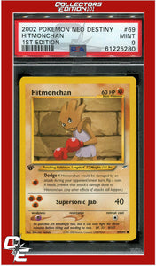 Neo Destiny 69 Hitmonchan 1st Edition PSA 9