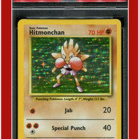 Base Set 7 Hitmonchan Holo PSA 5