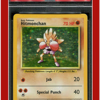 Base Set 7 Hitmonchan Holo PSA 5