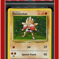 Base Set 7 Hitmonchan Holo PSA 5