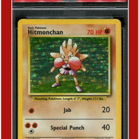 Base Set 7 Hitmonchan Holo PSA 5