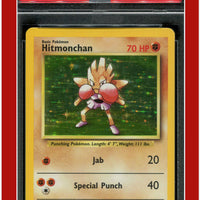 Base Set 7 Hitmonchan Holo PSA 5