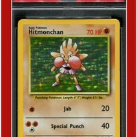 Base Set 7 Hitmonchan Holo PSA 5