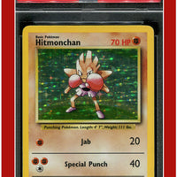 Base Set 7 Hitmonchan Holo PSA 5