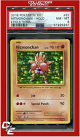 Evolutions 62 Hitmonchan Holo PSA 8
