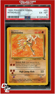 Fossil 22 Hitmonlee PSA 6