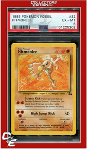 Fossil 22 Hitmonlee PSA 6