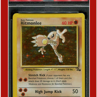 Fossil 7 Hitmonlee Holo PSA 7