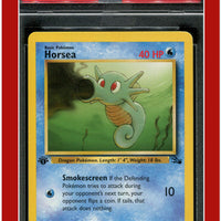 Fossil 49 Horsea 1st Edition PSA 9