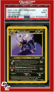 Neo Discovery 23 Houndoom 1st Edition PSA 9