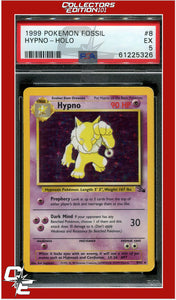 Fossil 8 Hypno Holo PSA 5