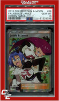 Hidden Fates 68 Full Art Jessie & James PSA 10
