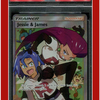 Hidden Fates 68 Full Art Jessie & James PSA 9