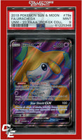 Unified Minds 79a Full Art Jirachi GX 2020 Yellow A Alternate Art PSA 9
