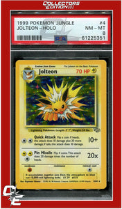 Jungle 4 Jolteon Holo PSA 8