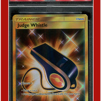 Team Up 194 Full Art Judge Whistle Secret PSA 8