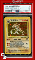 Fossil 9 Kabutops Holo PSA 5
