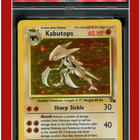 Fossil 9 Kabutops Holo PSA 5