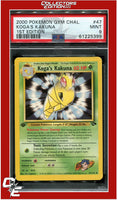 Gym Challenge 47 Koga's Kakuna 1st Edition PSA 9
