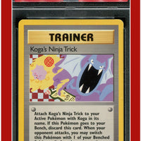 Gym Challenge 115 Koga's Ninja Trick 1st Edition PSA 9