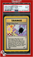 Gym Challenge 115 Koga's Ninja Trick 1st Edition PSA 9
