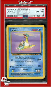 Fossil 25 Lapras PSA 8