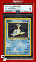 Fossil 10 Lapras Holo PSA 5
