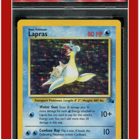 Fossil 10 Lapras Holo PSA 5